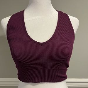 Women's/Teen Ribbed Crop Top- Size Small - MINT Condition!!